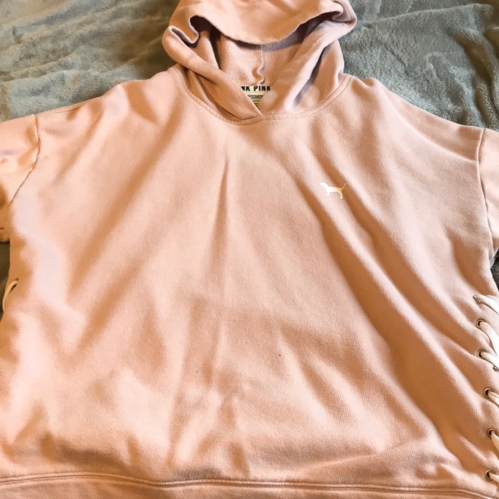 PINK pullover hoodie